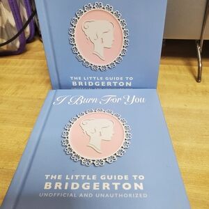 Othr Blue and Pink Bridgerton Guide Book